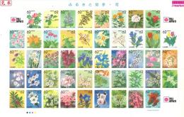 記念切手 2,914円分 (62円×47枚)　47都道府県の花
