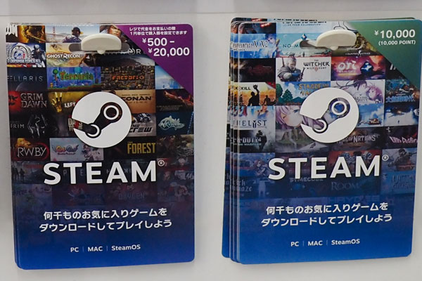 Steamギフトカード