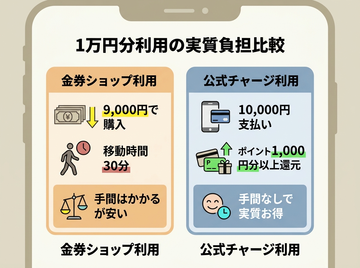 購入金額別の実質負担シミュレーション