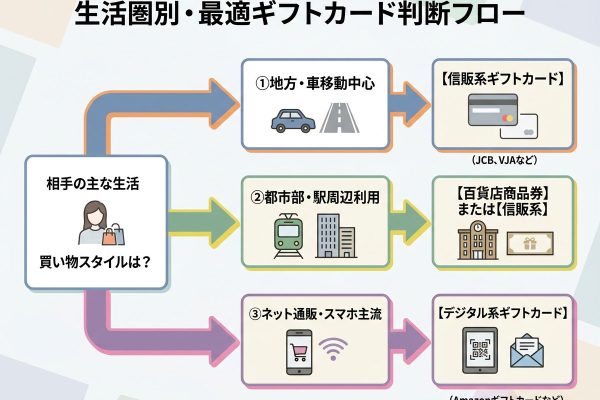 【2026年版】商品券・ギフトカードのおすすめ比較｜相手の生活圏で失敗しない選び方