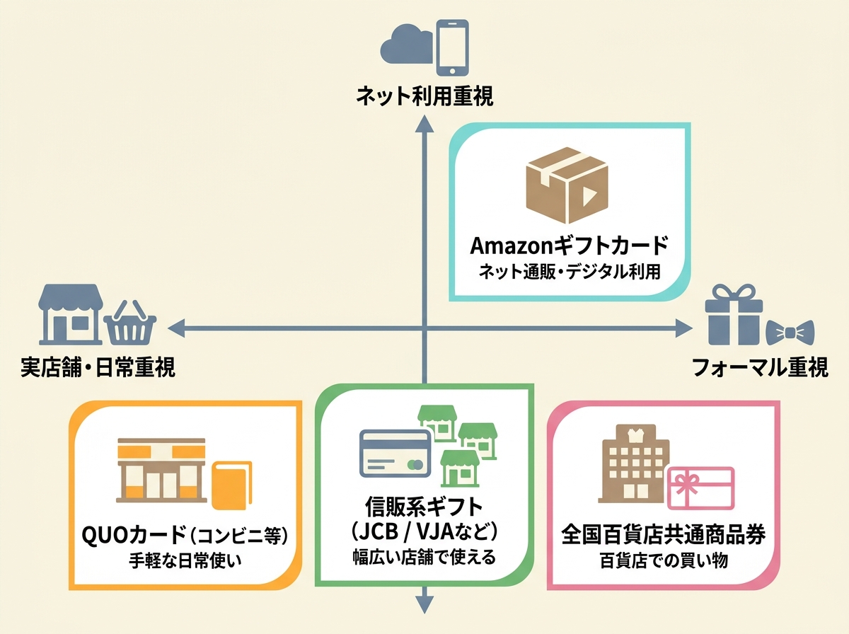 券種比較マトリックス