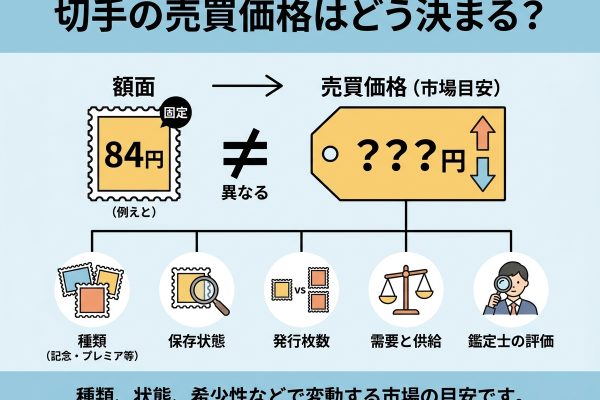 切手料金は額面通り使える？古い切手の「今いくら」を整理する判断基準