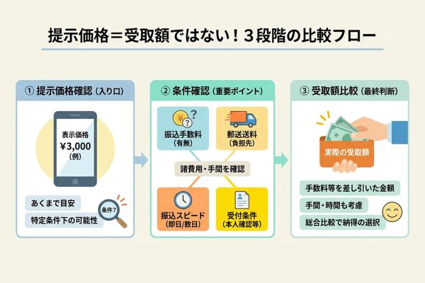 JAL株主優待券の買取価格、提示額だけで選ぶと失敗？ 受取額と条件で比較する判断基準