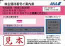 【最新】ANA(全日空)株主優待券5月発行(有効期限:2024/6/1～2025/5/31ご搭乗)