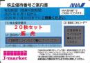 最新】ANA(全日空)株主優待券5月発行(有効期限:2025/6/1～2026/11/30) 20枚