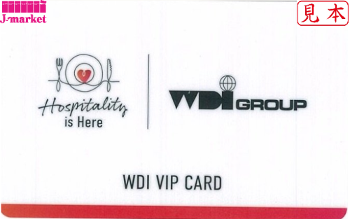 WDI VIP CARD 株主優待 20% 割引カード 有効期限:2024年6月30日の価格
