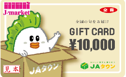 JAタウンギフトカード　10,000円